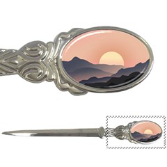 Sunset Sky Sun Graphics Letter Opener by HermanTelo