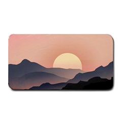 Sunset Sky Sun Graphics Medium Bar Mats