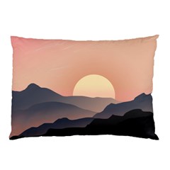 Sunset Sky Sun Graphics Pillow Case