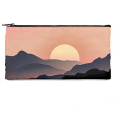 Sunset Sky Sun Graphics Pencil Cases