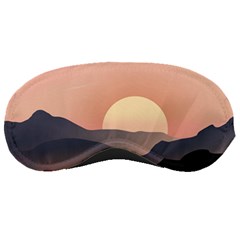 Sunset Sky Sun Graphics Sleeping Mask