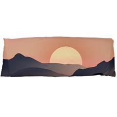 Sunset Sky Sun Graphics Body Pillow Case Dakimakura (two Sides)