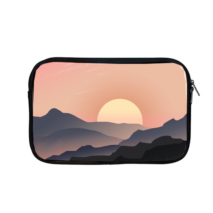 Sunset Sky Sun Graphics Apple MacBook Pro 13  Zipper Case