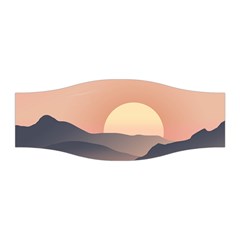 Sunset Sky Sun Graphics Stretchable Headband by HermanTelo