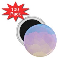 Sunrise Sunset Colours Background 1.75  Magnets (100 pack) 