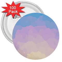 Sunrise Sunset Colours Background 3  Buttons (100 pack) 