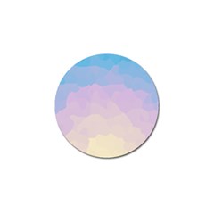 Sunrise Sunset Colours Background Golf Ball Marker