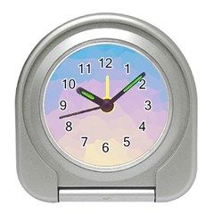 Sunrise Sunset Colours Background Travel Alarm Clock