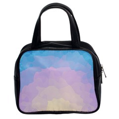 Sunrise Sunset Colours Background Classic Handbag (Two Sides)