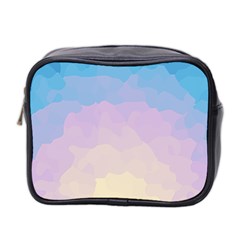 Sunrise Sunset Colours Background Mini Toiletries Bag (two Sides) by HermanTelo