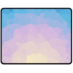 Sunrise Sunset Colours Background Fleece Blanket (Medium) 