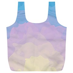 Sunrise Sunset Colours Background Full Print Recycle Bag (XL)