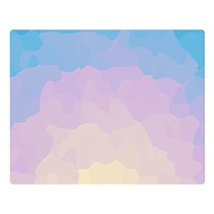 Sunrise Sunset Colours Background Double Sided Flano Blanket (Large) 