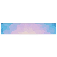 Sunrise Sunset Colours Background Small Flano Scarf