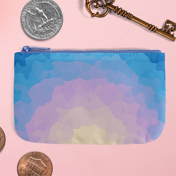 Sunrise Sunset Colours Background Large Coin Purse