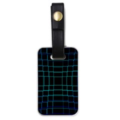 Texture Lines Background Luggage Tag (one Side)