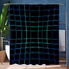 Texture Lines Background Shower Curtain 60  X 72  (medium)  by HermanTelo