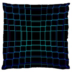 Texture Lines Background Large Cushion Case (one Side)