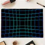 Texture Lines Background Cosmetic Bag (XXL) Front