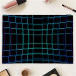 Texture Lines Background Cosmetic Bag (XXL) Back