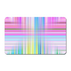 Texture Abstract Squqre Chevron Magnet (rectangular) by HermanTelo