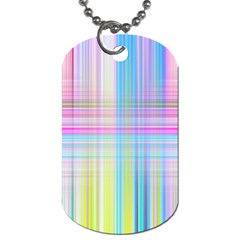 Texture Abstract Squqre Chevron Dog Tag (two Sides) by HermanTelo