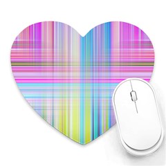 Texture Abstract Squqre Chevron Heart Mousepads