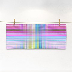 Texture Abstract Squqre Chevron Hand Towel by HermanTelo