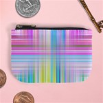 Texture Abstract Squqre Chevron Mini Coin Purse Front