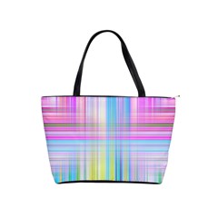 Texture Abstract Squqre Chevron Classic Shoulder Handbag by HermanTelo