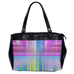 Texture Abstract Squqre Chevron Oversize Office Handbag by HermanTelo