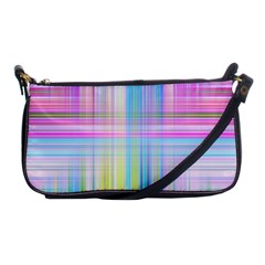 Texture Abstract Squqre Chevron Shoulder Clutch Bag by HermanTelo