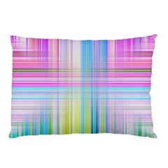 Texture Abstract Squqre Chevron Pillow Case (two Sides) by HermanTelo