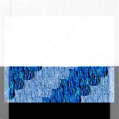 Texture Surface Blue Shapes Rectangular Jigsaw Puzzl by HermanTelo