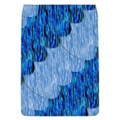 Texture Surface Blue Shapes Removable Flap Cover (s)