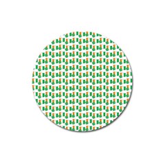 St-patricks Day Background Ireland Magnet 3  (round) by HermanTelo