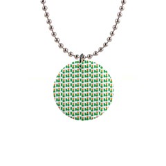 St-patricks Day Background Ireland 1  Button Necklace by HermanTelo