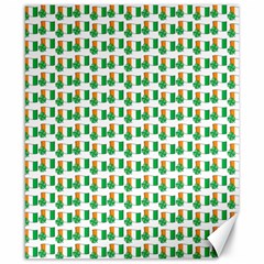 St-patricks Day Background Ireland Canvas 8  X 10  by HermanTelo