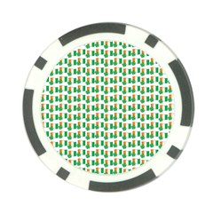 St-patricks Day Background Ireland Poker Chip Card Guard by HermanTelo