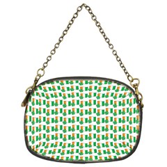 St-patricks Day Background Ireland Chain Purse (two Sides)