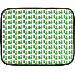 St-patricks Day Background Ireland Double Sided Fleece Blanket (mini) 