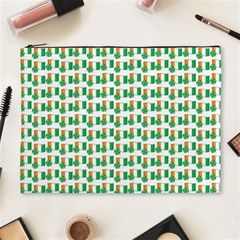 St-patricks Day Background Ireland Cosmetic Bag (xl)