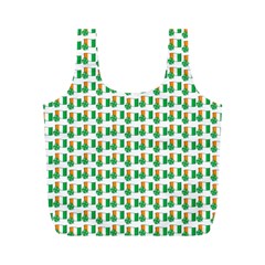 St-patricks Day Background Ireland Full Print Recycle Bag (m) by HermanTelo