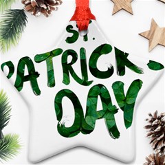 St Patrick s Day Ornament (star) by HermanTelo