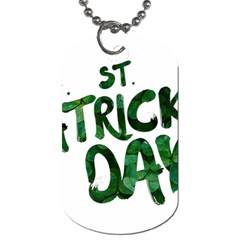 St Patrick s Day Dog Tag (two Sides)