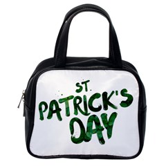 St Patrick s Day Classic Handbag (one Side)