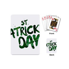 St Patrick s Day Playing Cards (mini) by HermanTelo