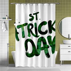 St Patrick s Day Shower Curtain 48  X 72  (small) 