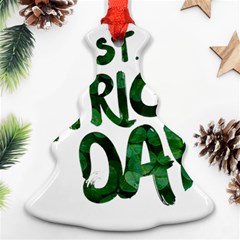 St Patrick s Day Christmas Tree Ornament (two Sides)