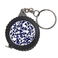 Navy & White Floral Design Measuring Tape by WensdaiAmbrose